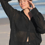 See through black shirt. 100% cotton