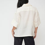 Sailor Girl Blouse - Silk Jaquard