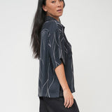 Sailor Girl Blouse - Silk Vine Print