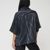 Sailor Girl Blouse - Silk Vine Print