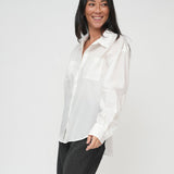 Organic Cotton Essential Shirt - Ivory