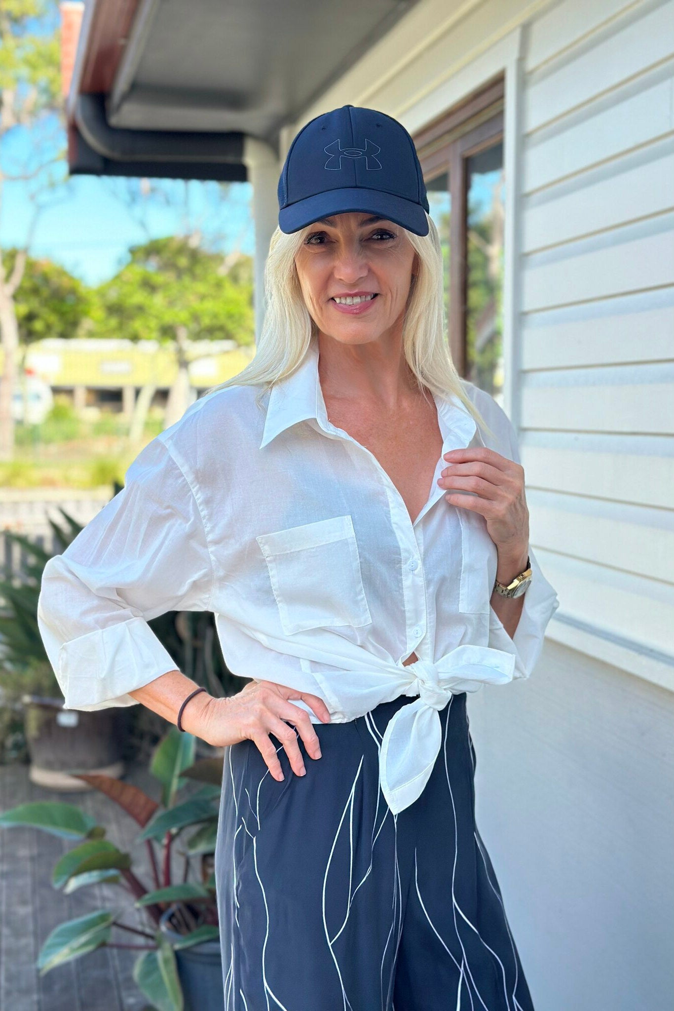 Classic white shirt, 100% organic cotton. Made in Australia