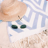 Turkish Beach Towel - Zig Zag