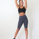 Long activewear shorts