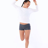 Activewear yoga workout tops organic cotton