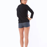 Activewear yoga workout top plus size organic cotton