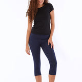 Activewear Yoga pants tights medium rise cut