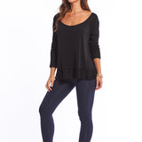 Comfy cotton yoga tights