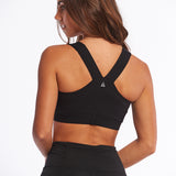 Sports back activewear crop top