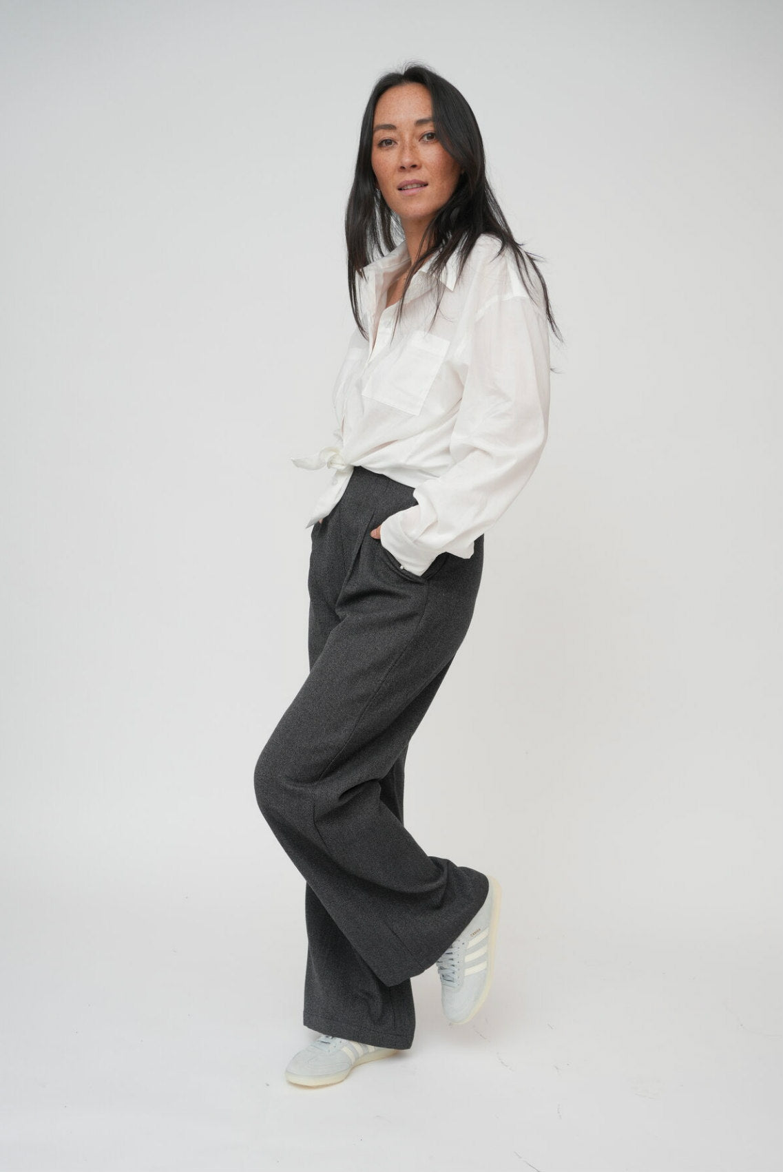 High waisted pants women's