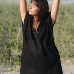 Ethical and Sustainable black sundress