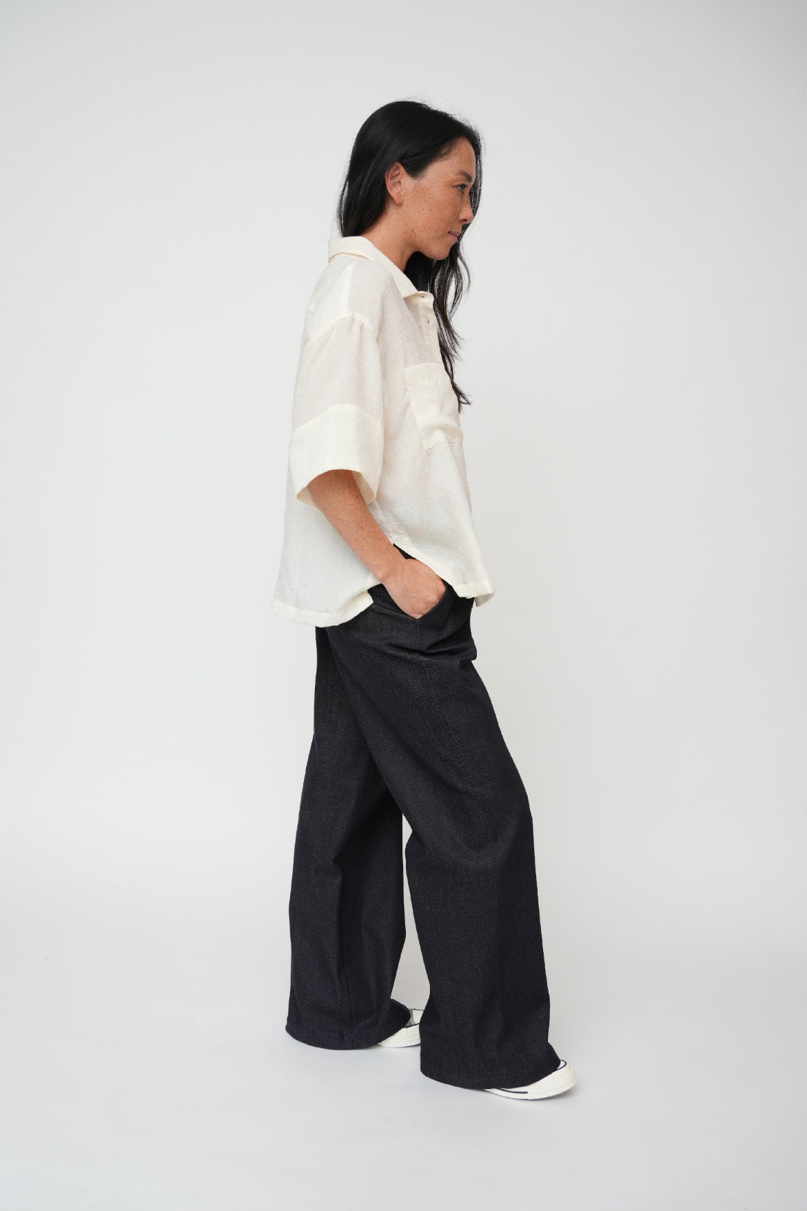 raw denim jeans 