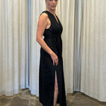 Long black dress 