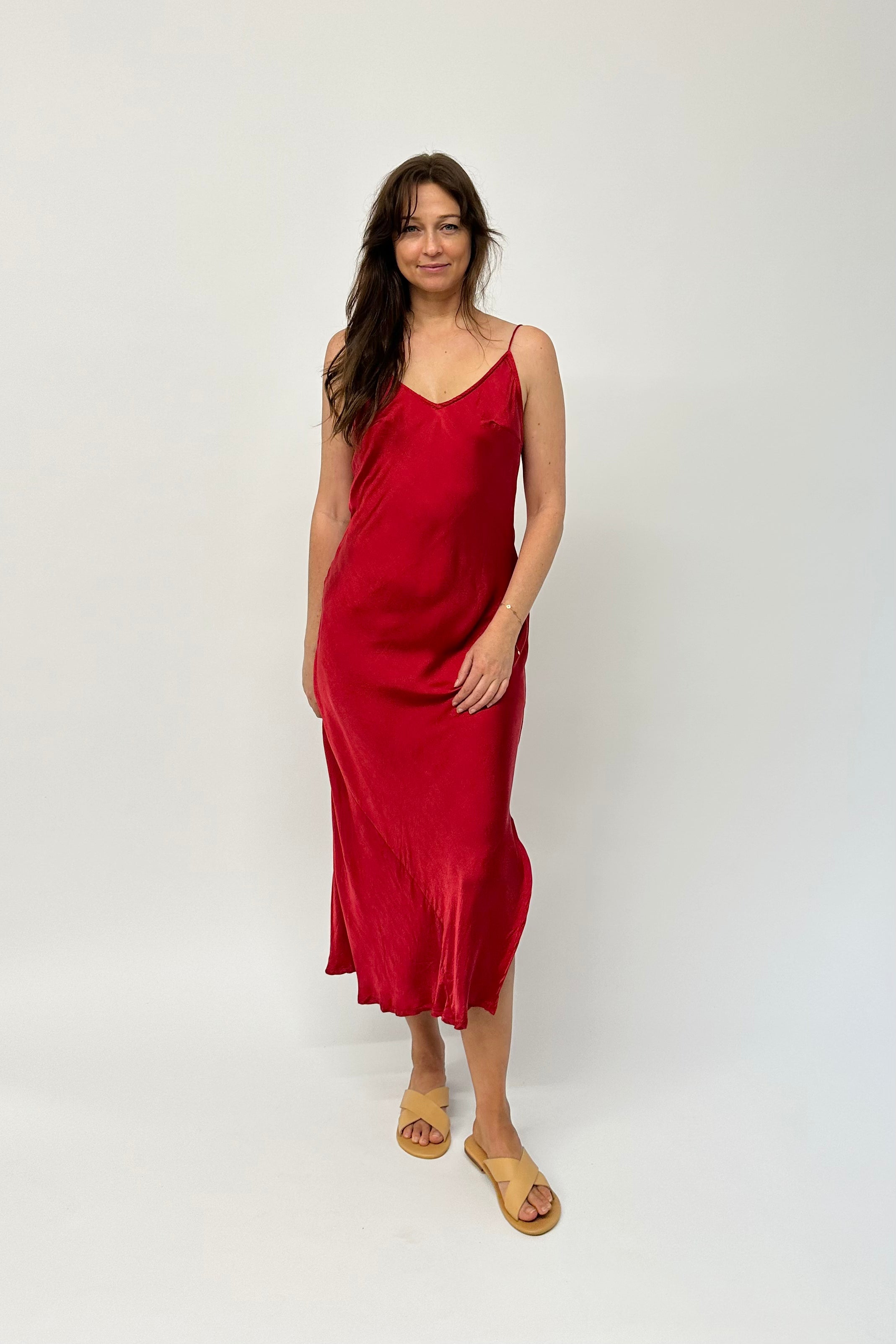 Otomo silk dress BAY Active red