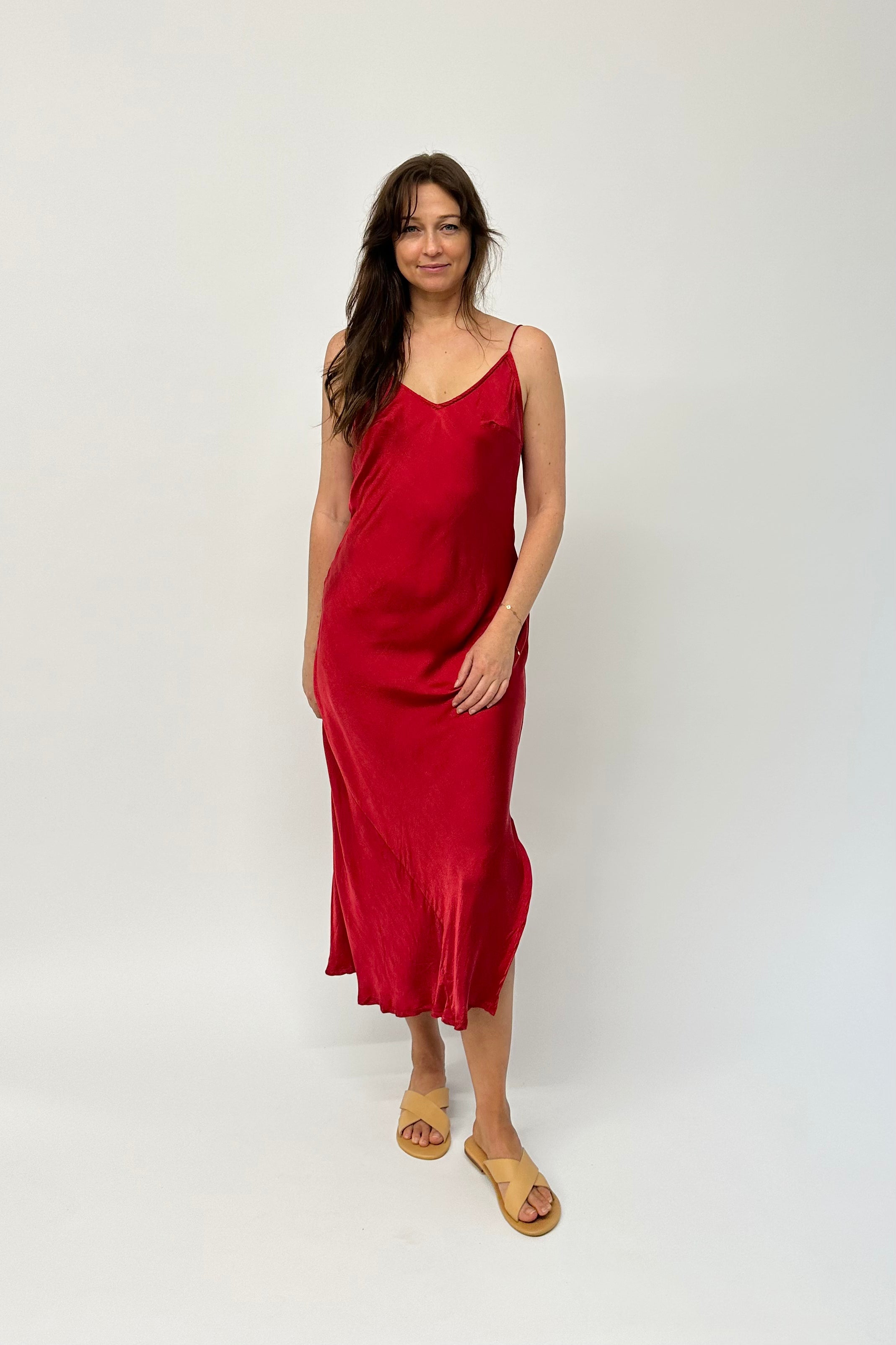 Marilyn Classic Dress - Red