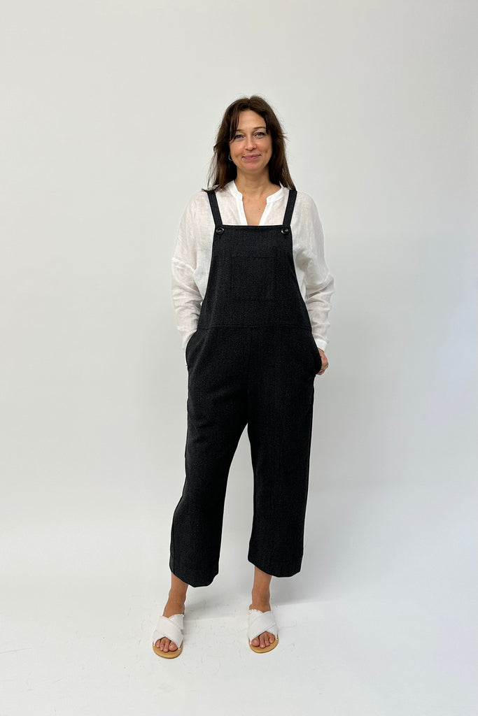 Wool overalls with pockets. Made in Australia