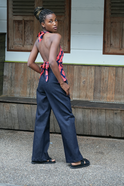 Flattering high cut jeans 
