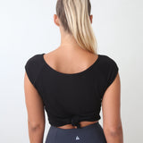 Tie back yoga top 