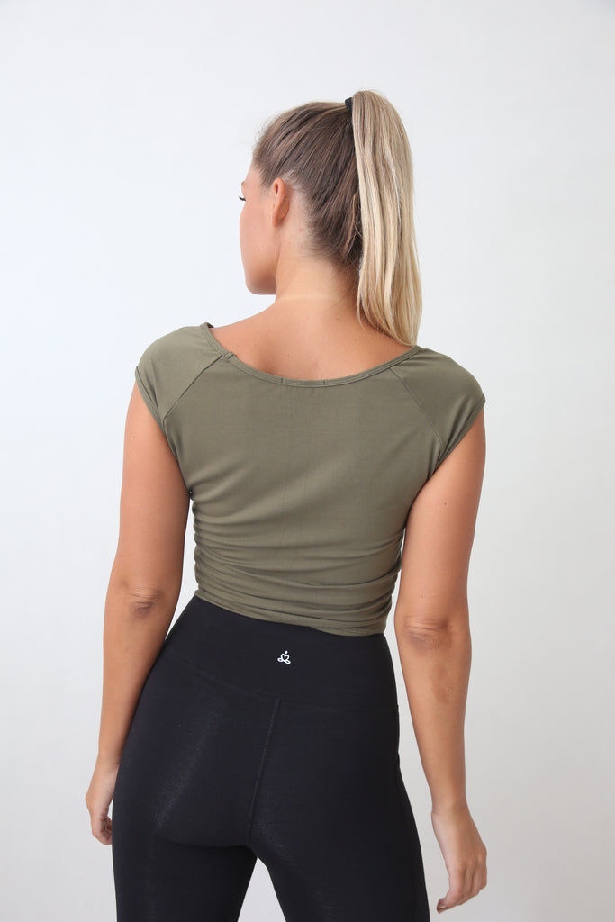 Front and Back Tie Top