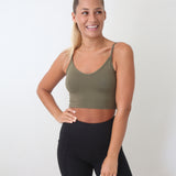 sports crop made in bamboo 