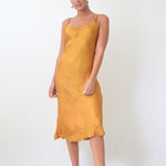 Gold silk embroidered slip Otomo 
