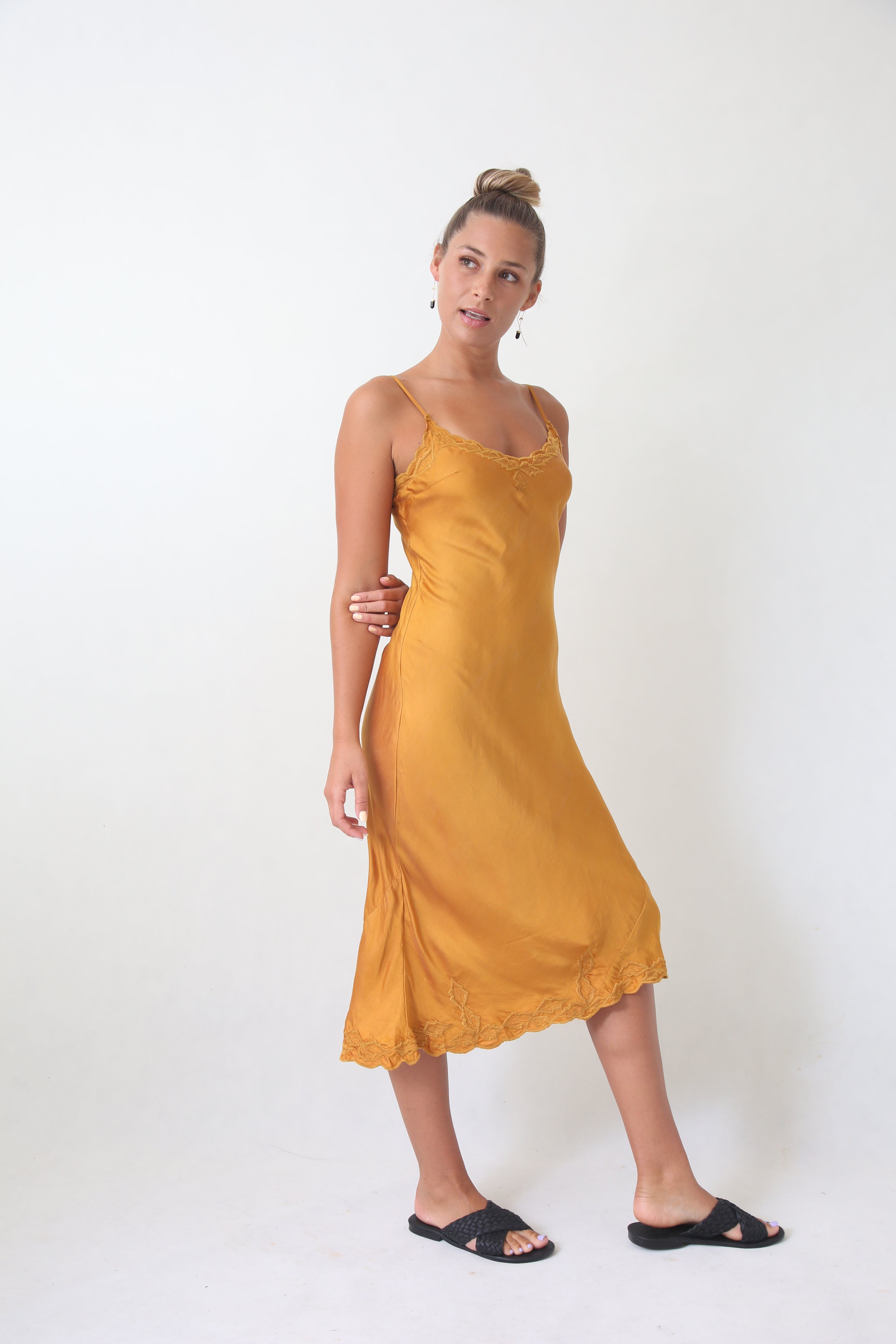 Otomo silk dress Byron Bay 
