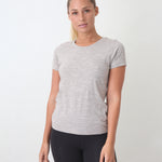 Slim fit cotton t-shirt with round neck