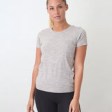 Slim fit cotton t-shirt with round neck