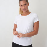 classic white tee