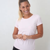 pink organic cotton tee