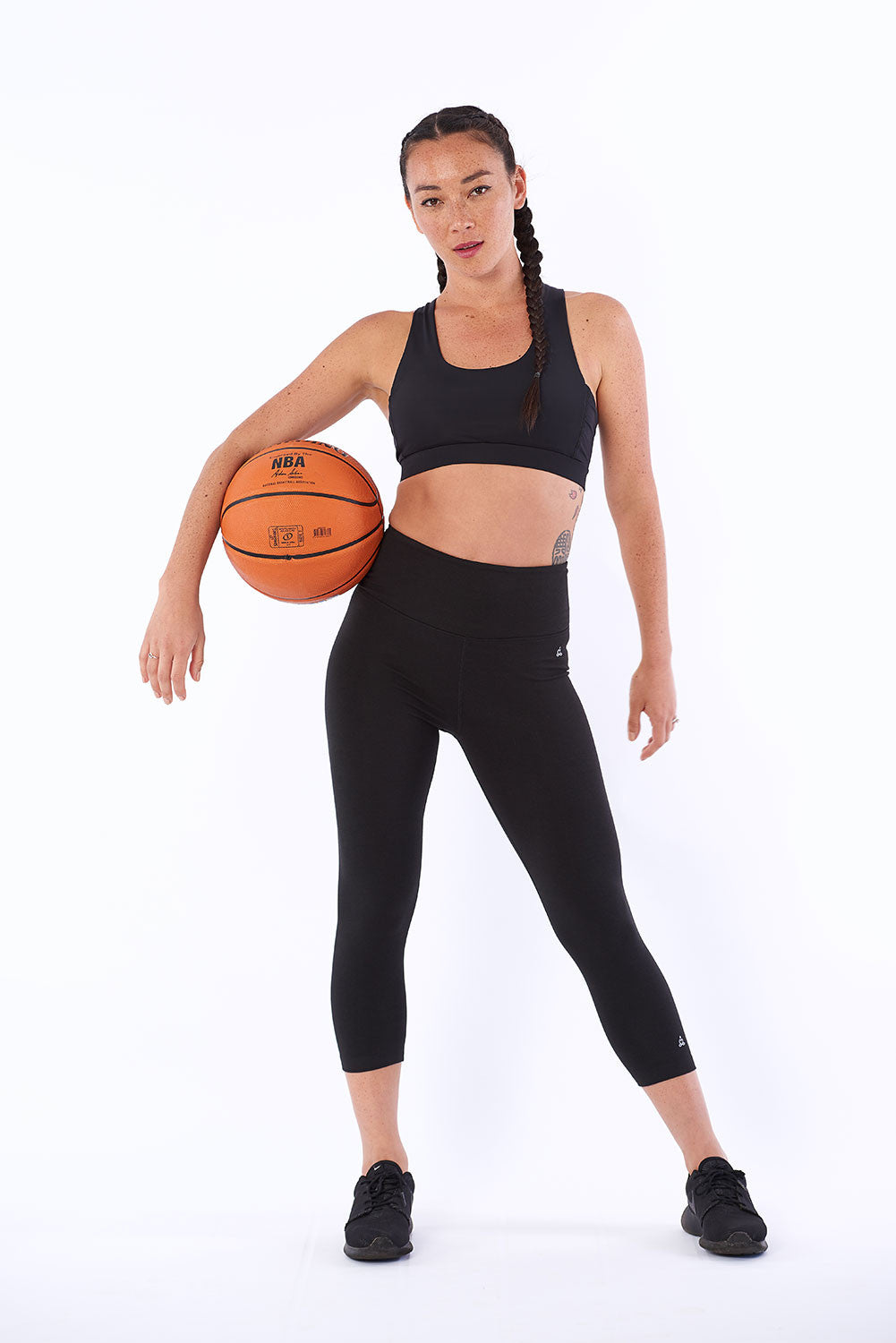 Activewear yoga pants bamboo 3/4 length