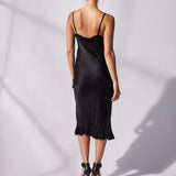 Otomo silk dress black 