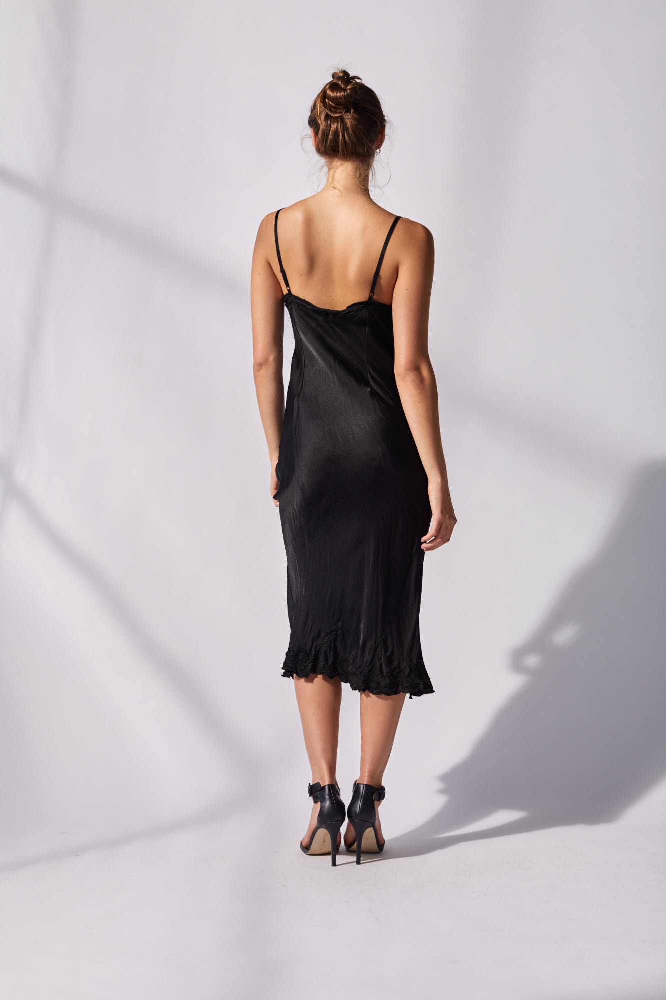 Otomo silk dress black 