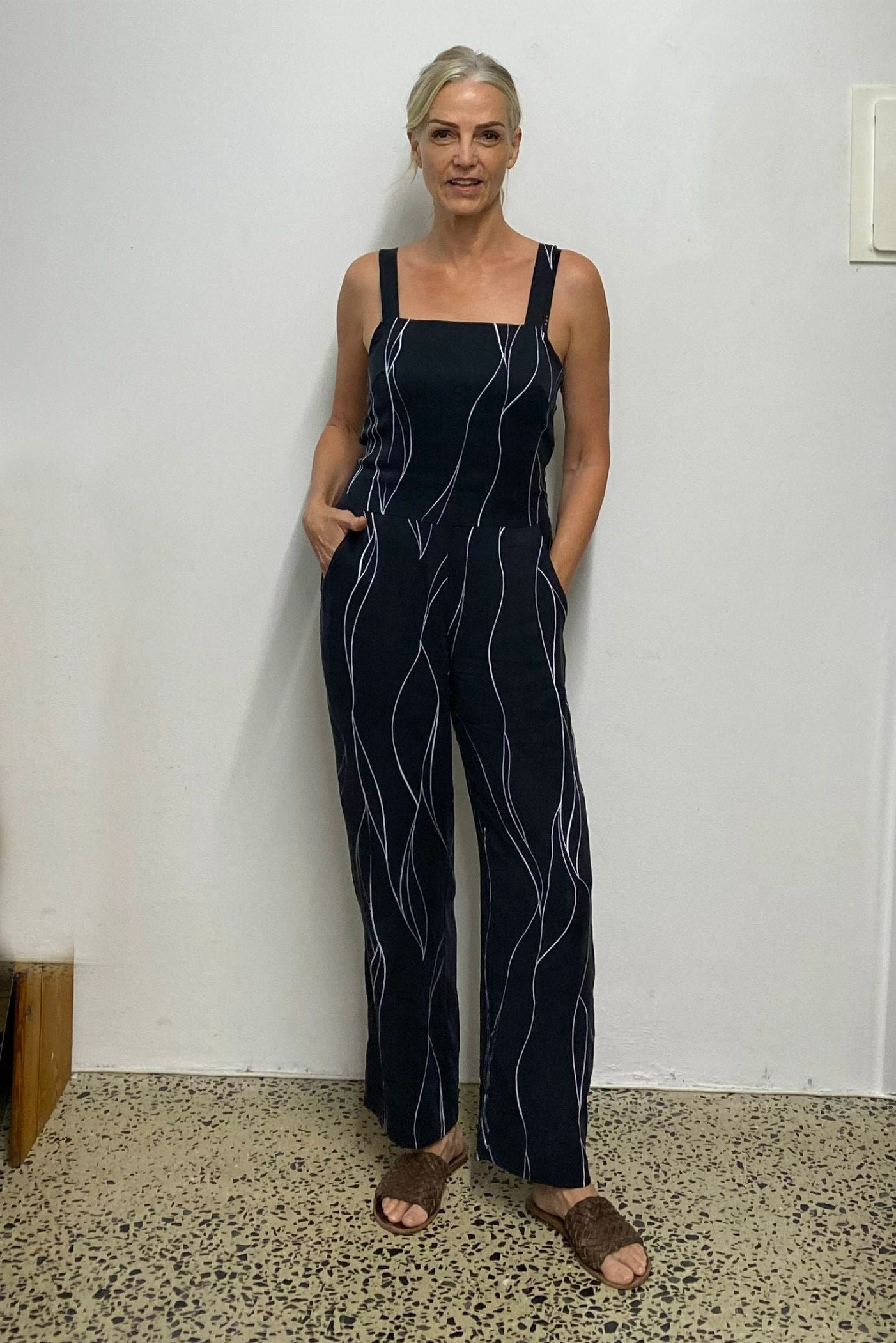 Silk overalls FASHION MADE IN AUSTRALIA 