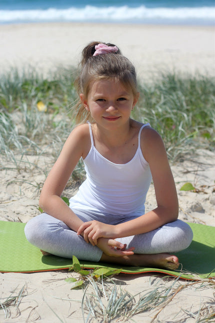 Natural yoga mats for kids, small yoga mats