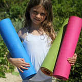 Colourful kid's yoga mats, Non slip yoga mats