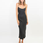 Silk  bias cut slip dress Byron Bay
