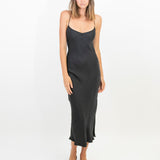 Silk  bias cut slip dress Byron Bay