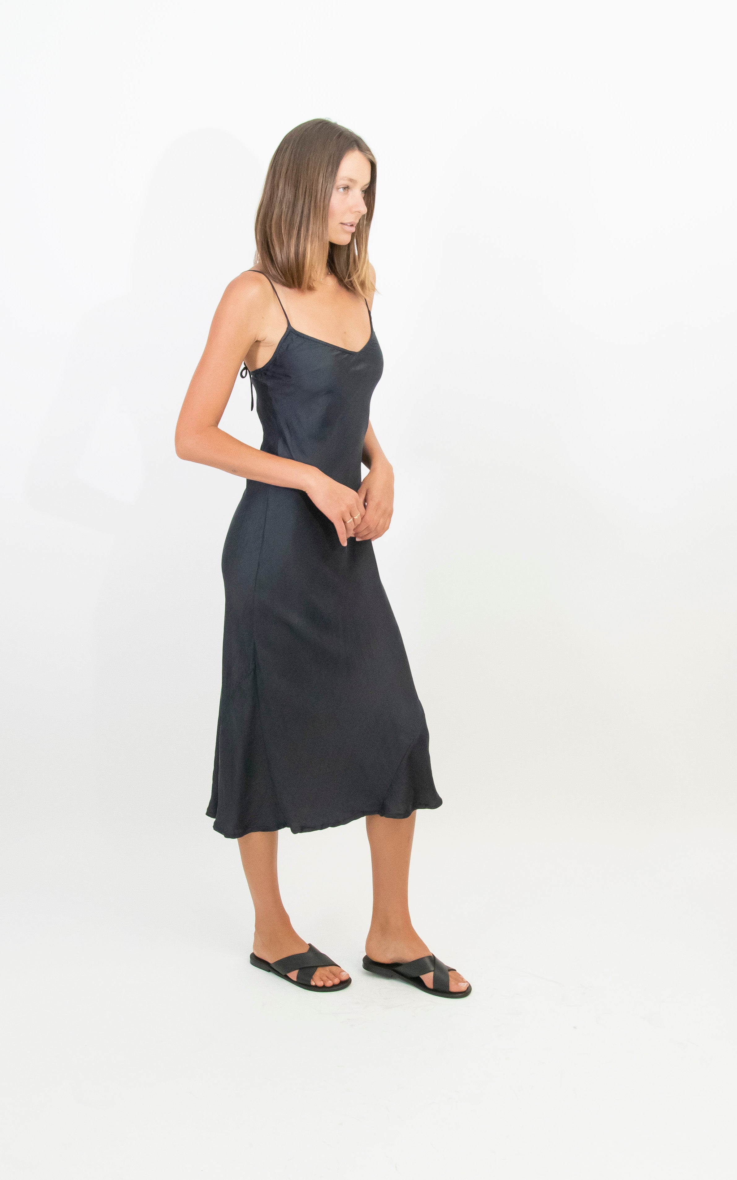Otomo silk dress Byron Bay