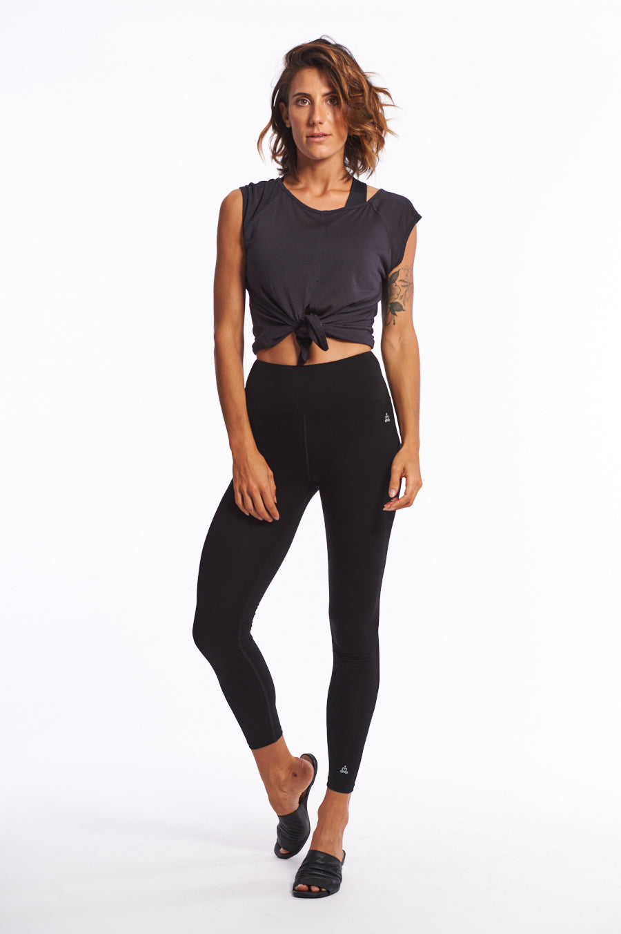 Full length Bamboo activewear, organic cotton tights