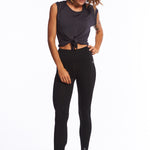 Bamboo tights activewear, organic cotton tights