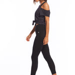 high waisted tights organic cotton bamboo 