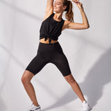 High cut bike shorts natural fabrics