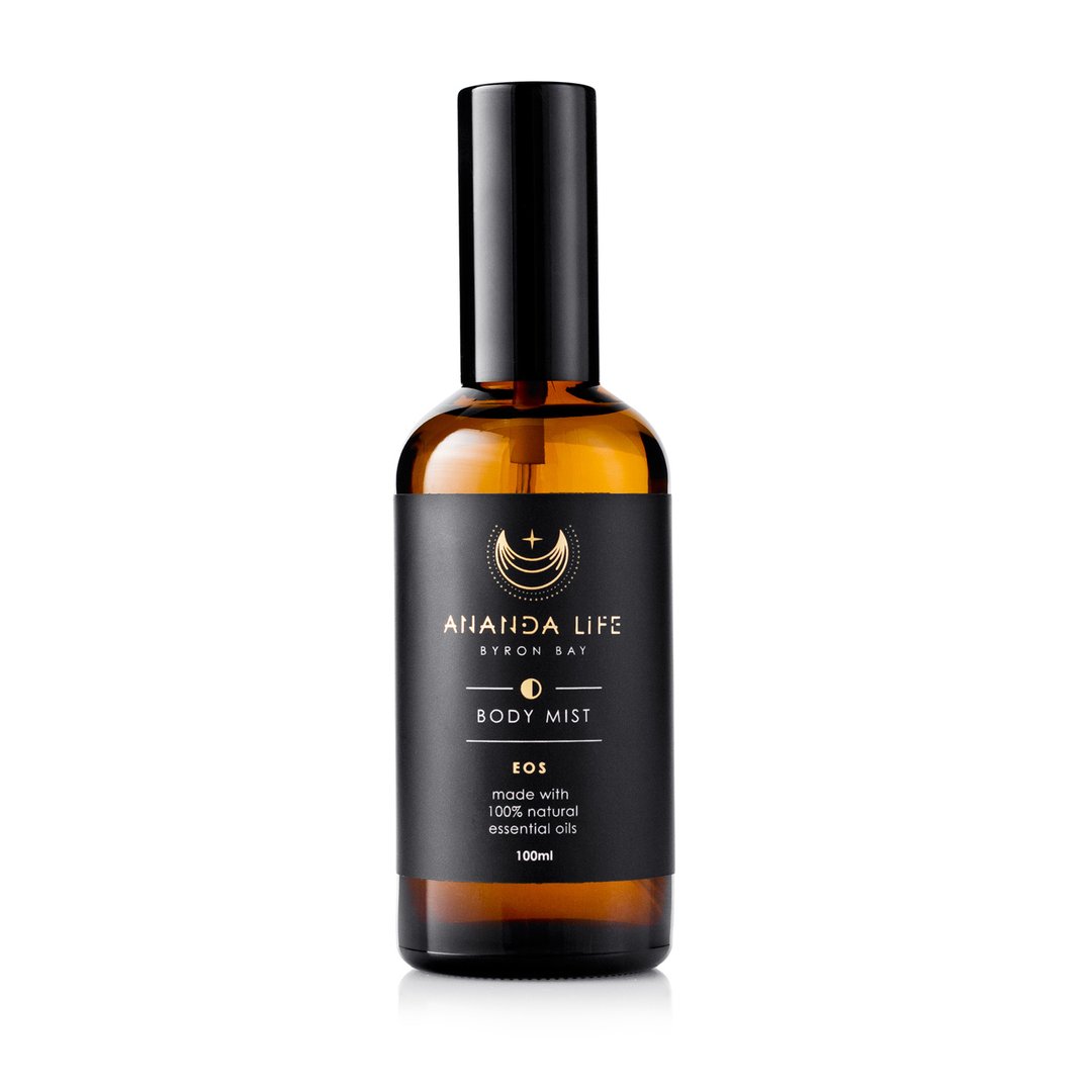 body mist made with 100% natural oils