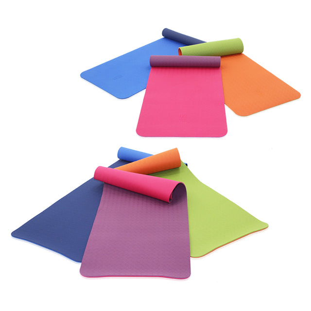 Coloured yoga mats for kids, Toxic free yoga mats