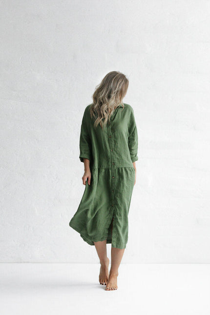 Oversized Dress Pale green - ONE SIZE